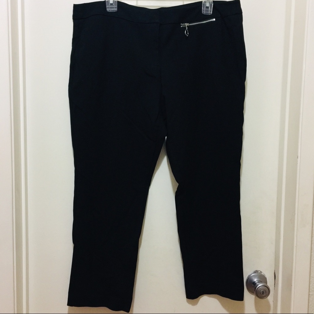 Nine West Black Dress Pants‎ Trousers